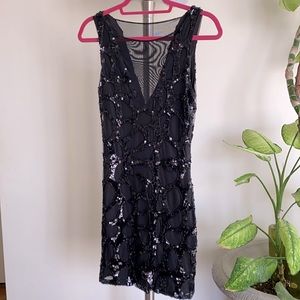 Black Bebe minidress